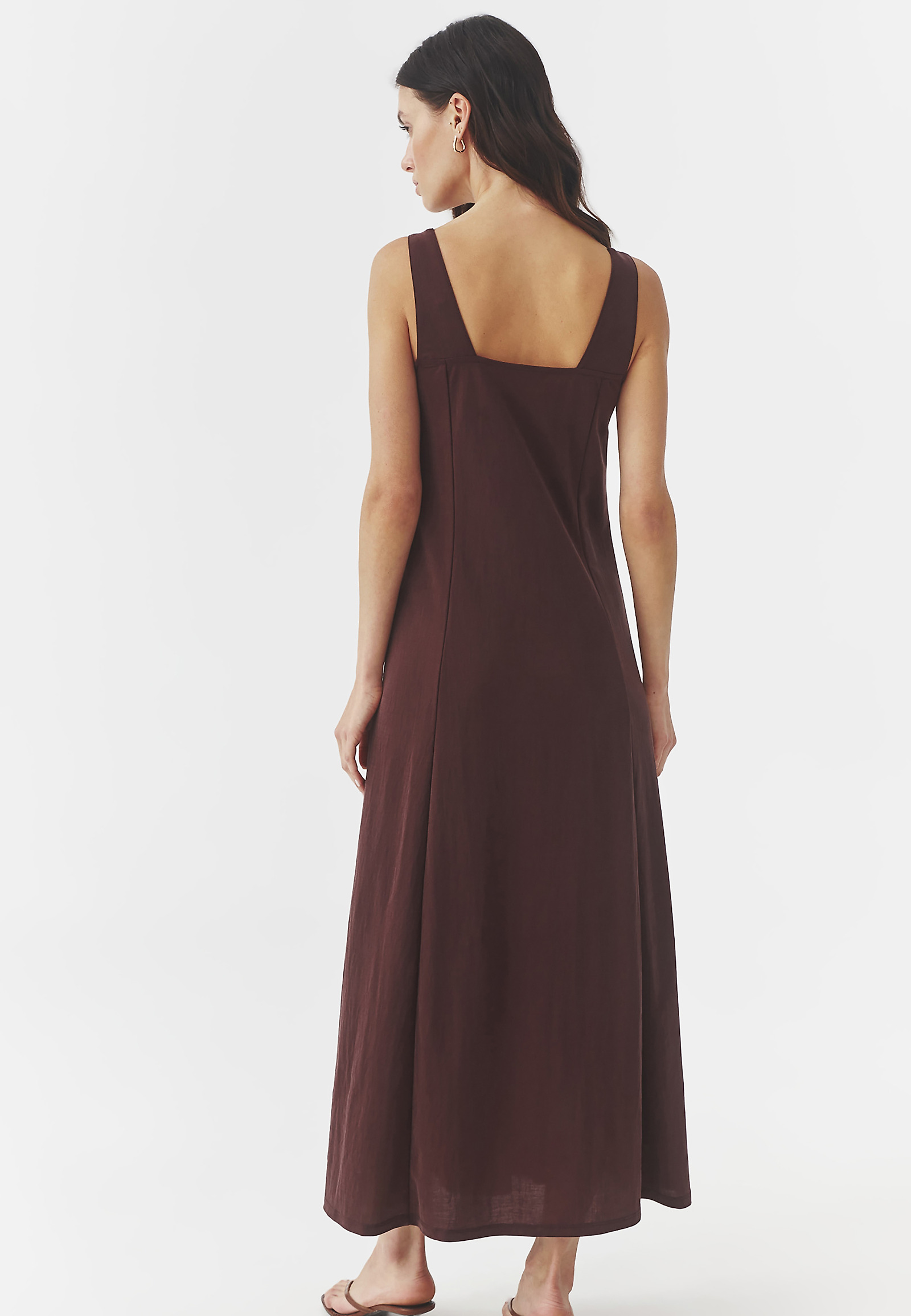 LADIES’ LONG STRAPLESS DRESS - OPRAH LADIES’ LONG STRAPLESS DRESS - OPRAH PURPLE 97360