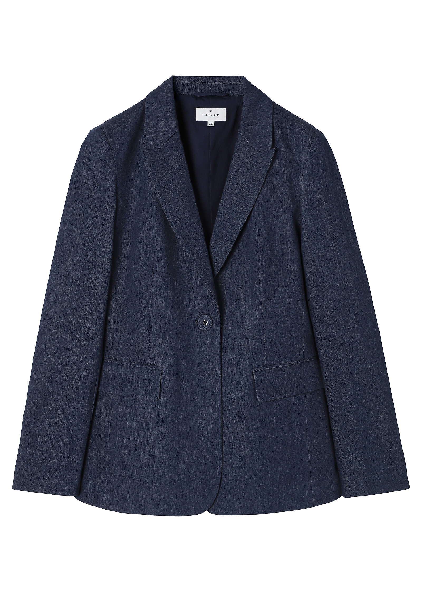 JACHETĂ DIN DENIM CU TALIE - LAMIA JACHETĂ DIN DENIM CU TALIE - LAMIA ALBASTRU 113180
