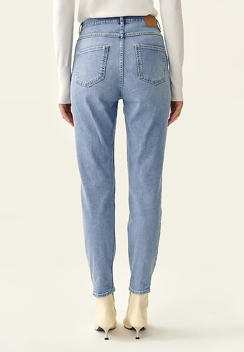 PANTALONI DE DAMĂ DIN DENIM DE DAMĂ ROMIKI 1 ALBASTRU 2