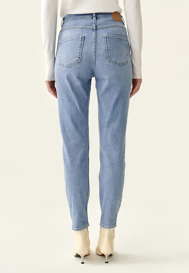 LADIES' DENIM TROUSERS ROMIKI 1 LADIES' DENIM TROUSERS ROMIKI 1 NIEBIESKI 3