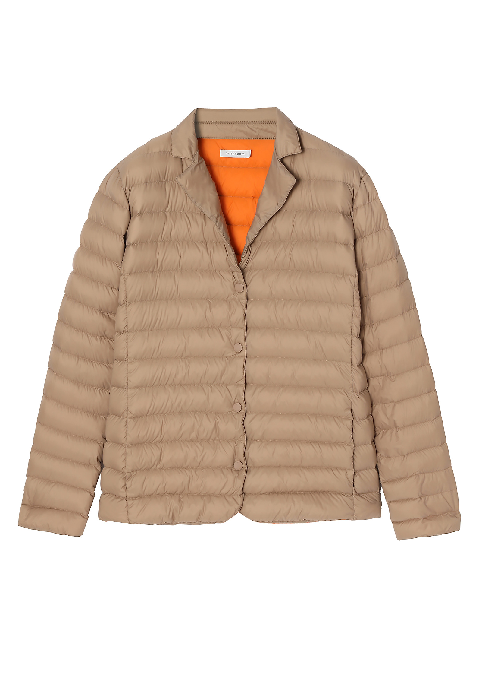 DÁMSKÁ STYLOVÁ PÉŘOVÁ BUNDA S KLOPAMI - KRISANA DÁMSKÁ STYLOVÁ PÉŘOVÁ BUNDA S KLOPAMI - KRISANA BÉŽOVÁ 95247