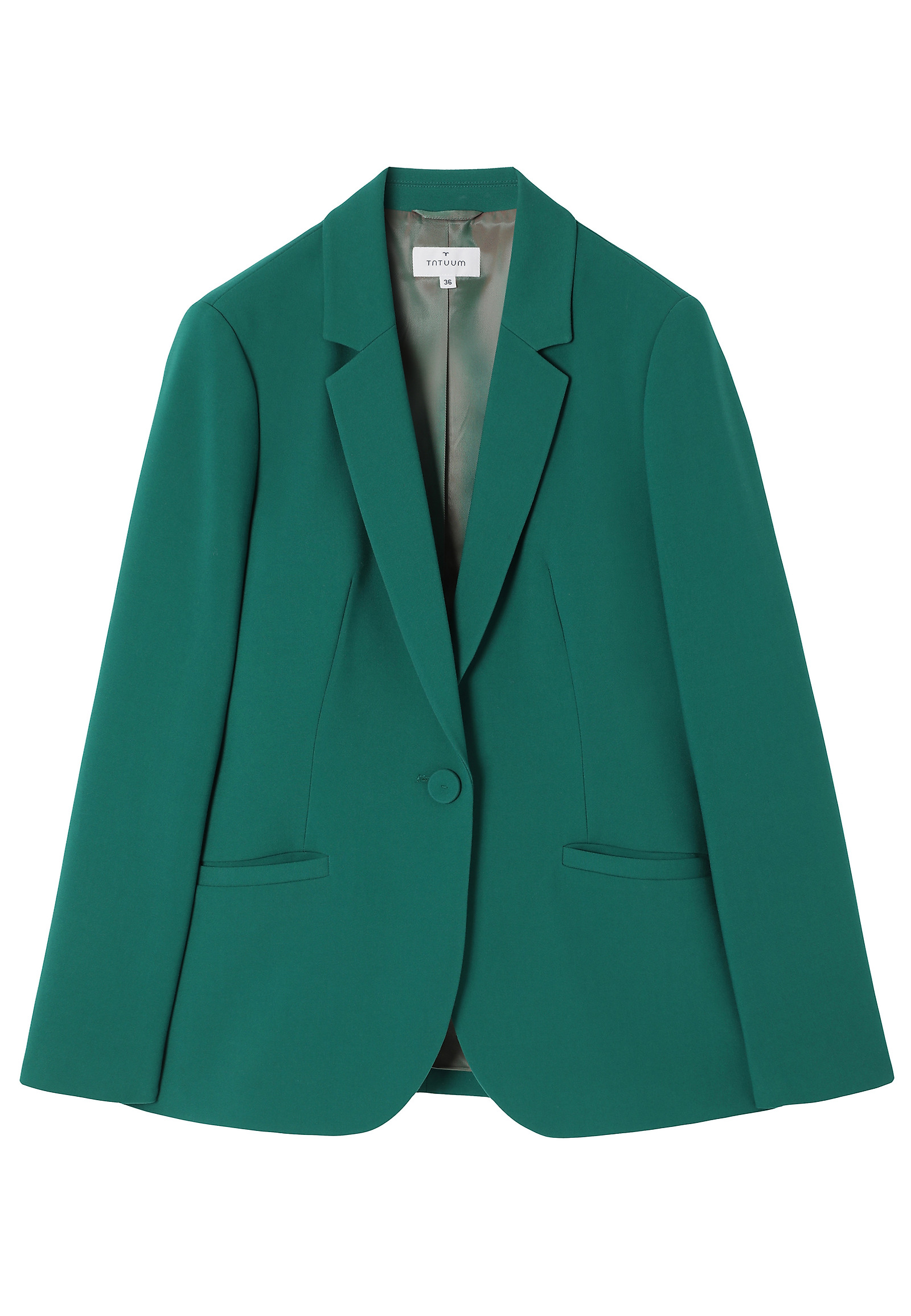 KLASICKÝ BLAZER S GOMBÍKOM - RAMONA KLASICKÝ BLAZER S GOMBÍKOM - RAMONA ZELENÁ 112725