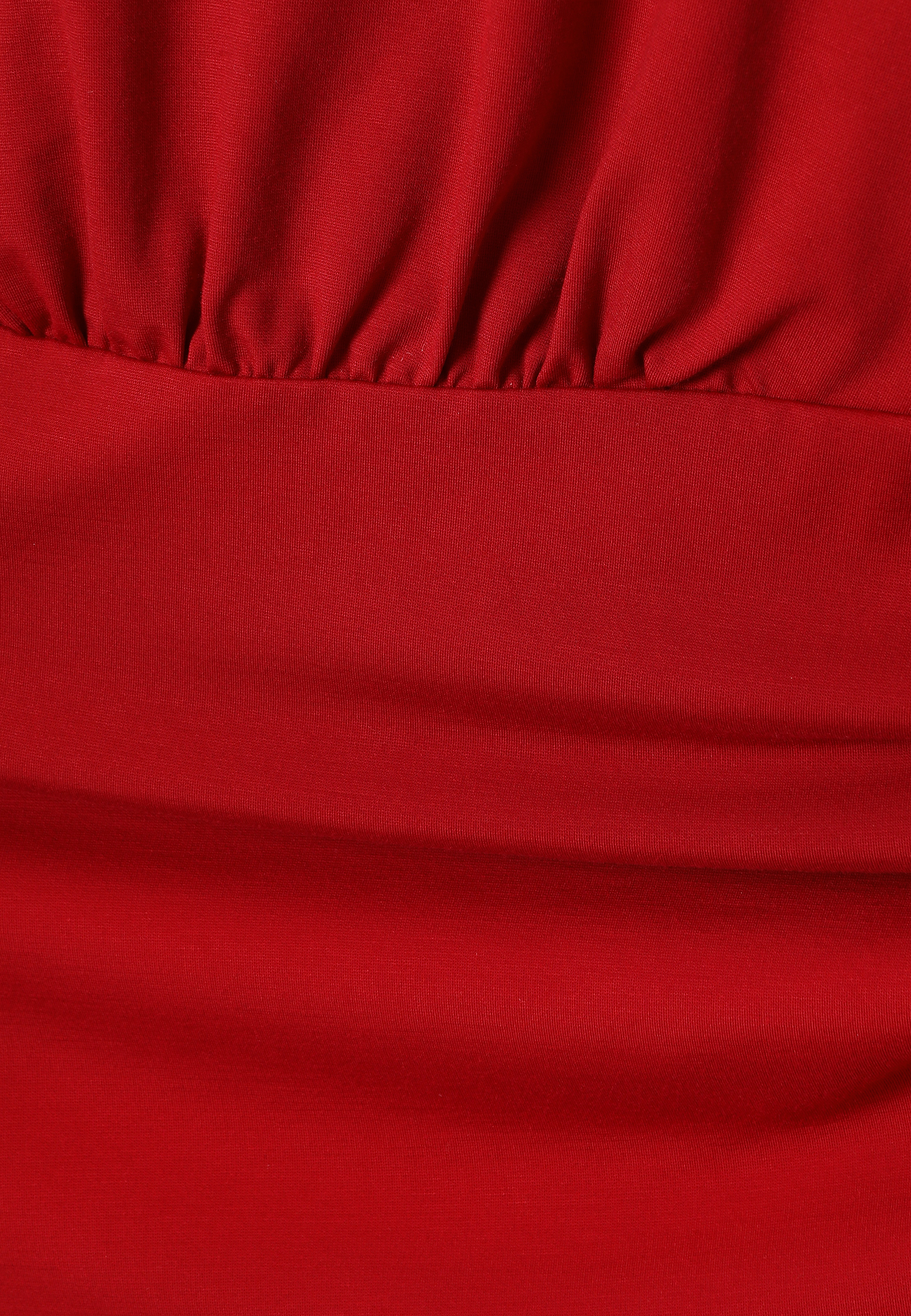 OŁÓWKOWA SUKIENKA MIDI Z DZIANINY - KOMA 1