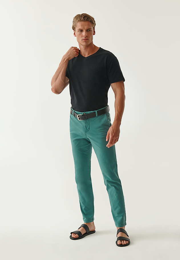 MEN'S TROUSERS JOSEPH 2 MEN'S TROUSERS JOSEPH 2 GREEN 4