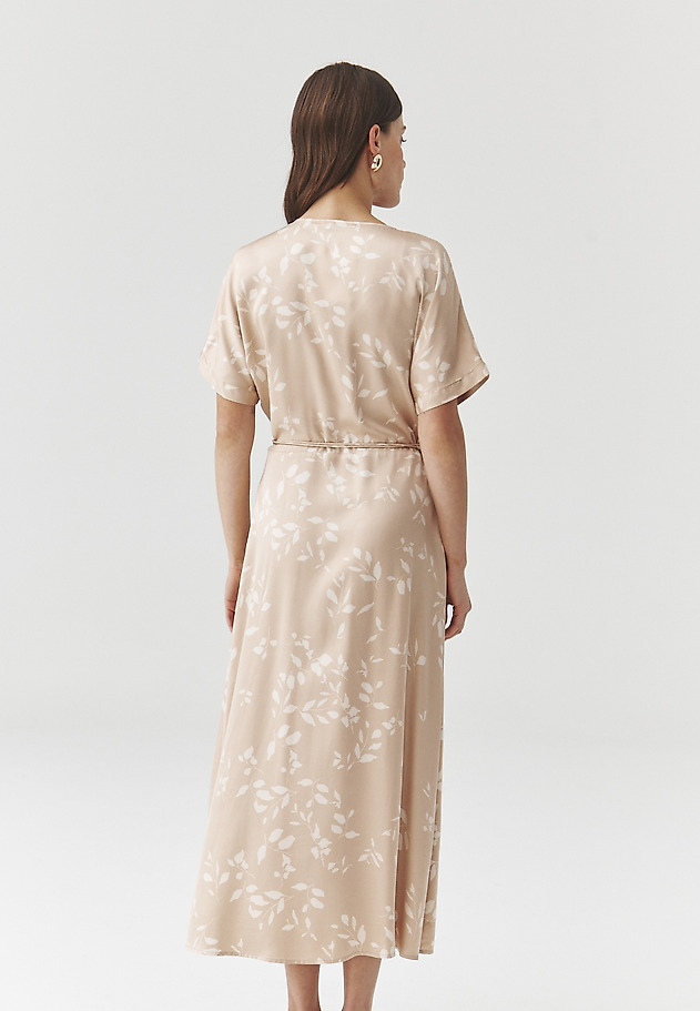 FLORAL PATTERNED ENVELOPE DRESS — ZEREWI FLORAL PATTERNED ENVELOPE DRESS — ZEREWI MULTIKOLOR 3