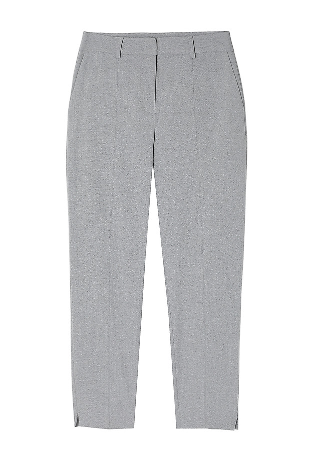 FABRIC CIGARETTE TROUSERS - RENRIMI 1 FABRIC CIGARETTE TROUSERS - RENRIMI 1 SZARY 4