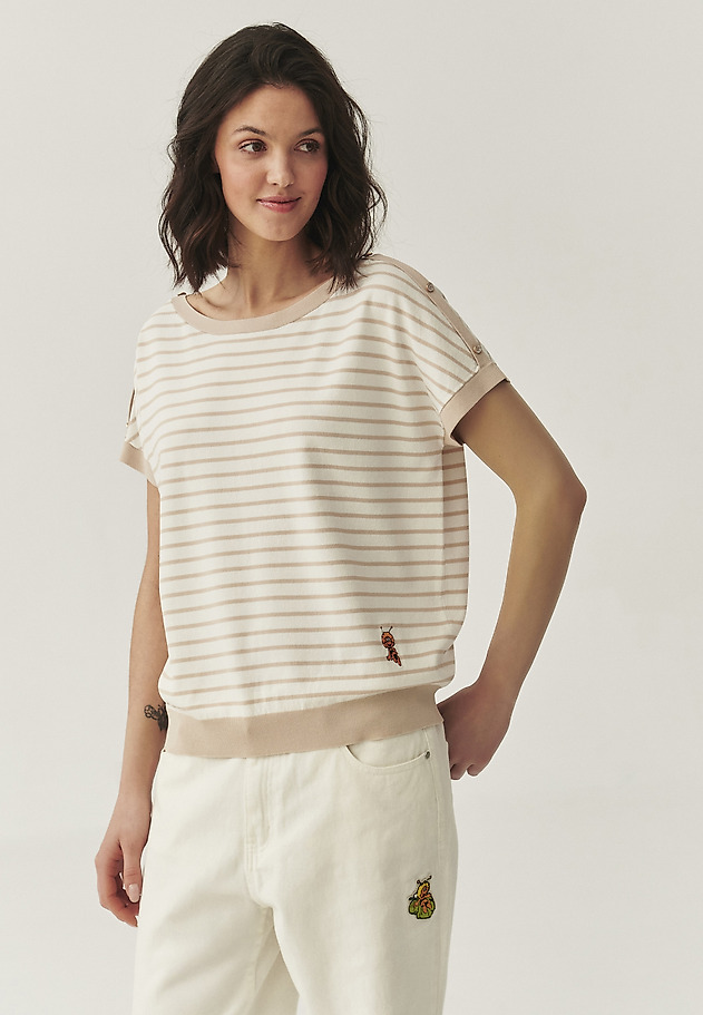 BLUZA IZ VISKOZNE PREJE - IMILA BLUZA IZ VISKOZNE PREJE - IMILA ECRU 1