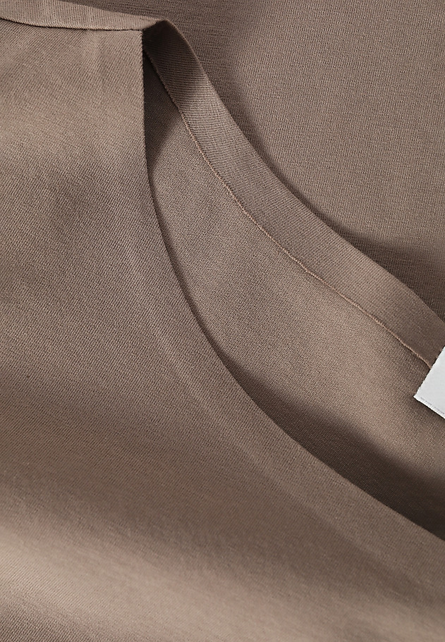 LADIES’ BLOUSE WITH SEAMLESS FINISH - MIKAJA LADIES’ BLOUSE WITH SEAMLESS FINISH - MIKAJA BEIGE 7