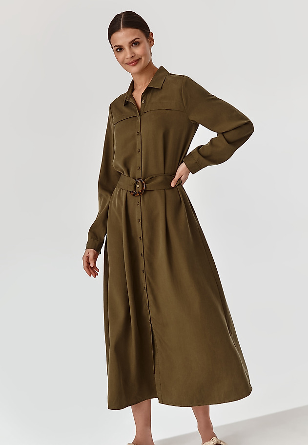 MIDI DRESS ALISA MIDI DRESS ALISA GREEN 1