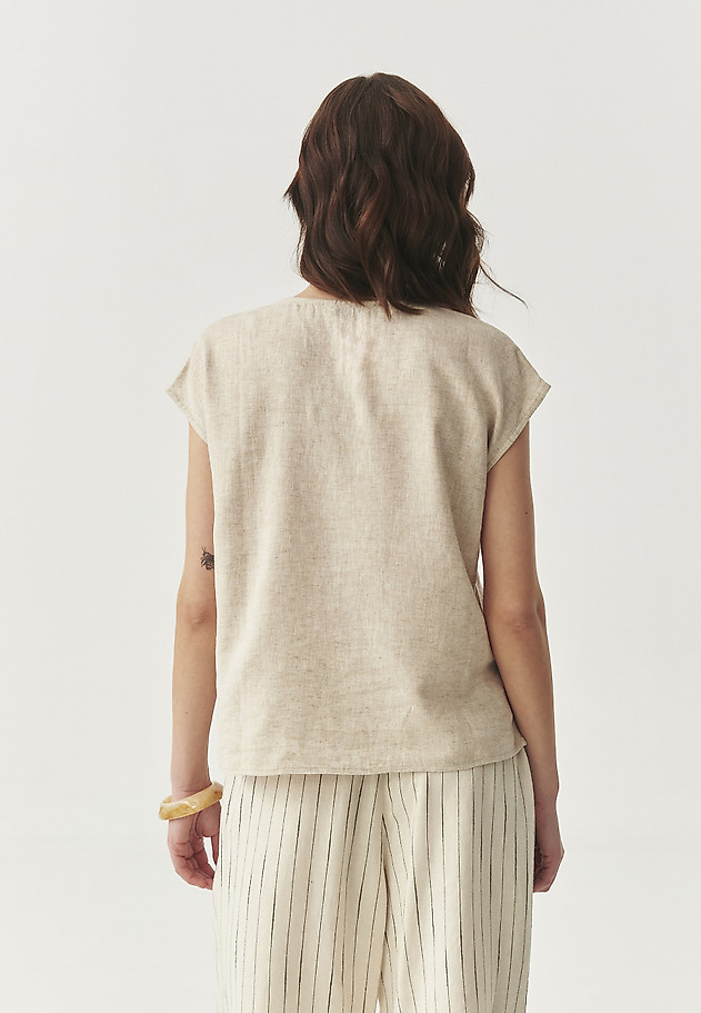 CASUAL BLUZA Z LANOM - KRINA CASUAL BLUZA Z LANOM - KRINA BEŽ 3