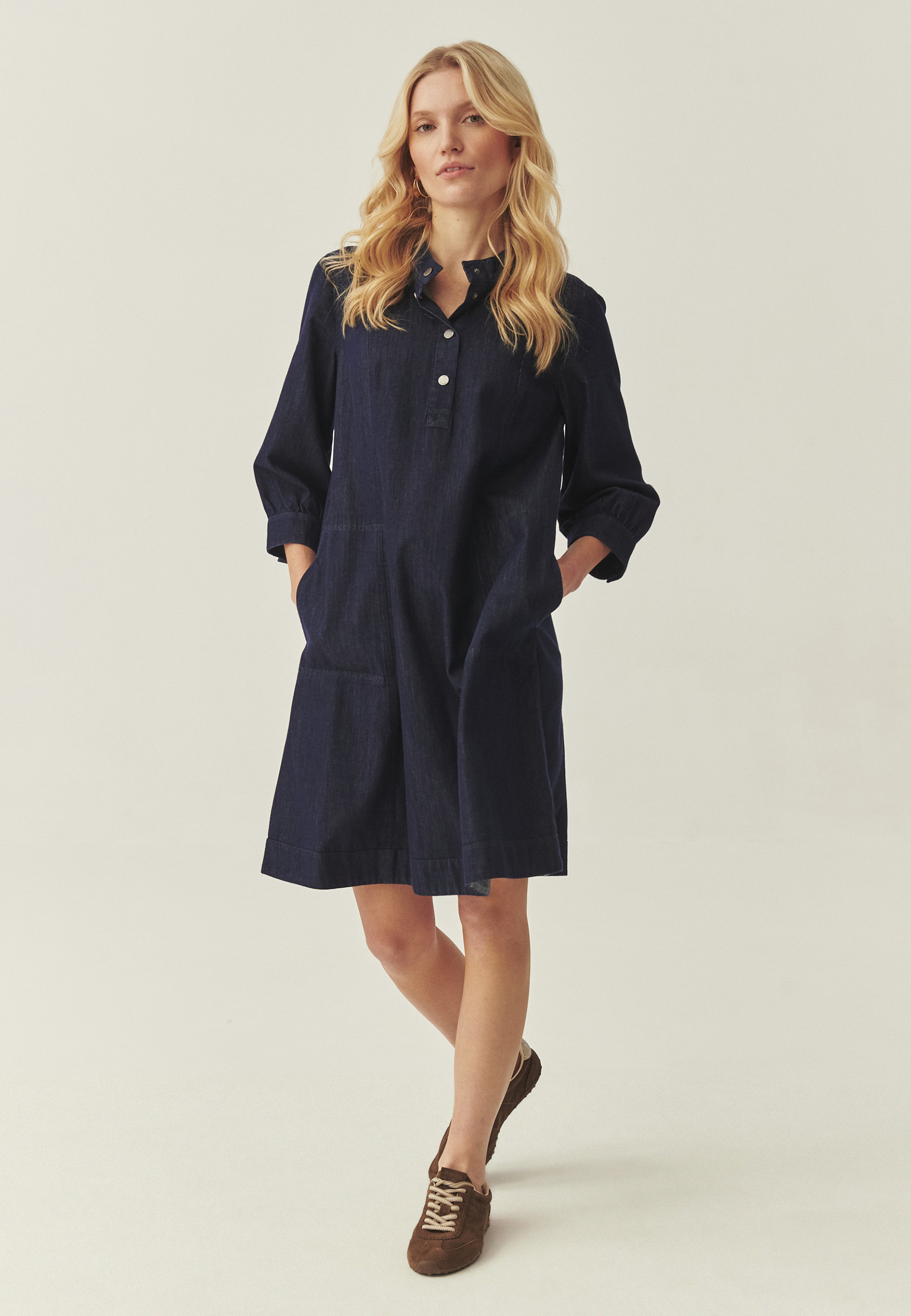 ROCHIE DIN DENIM CASUAL - DENIMA BLEUMARIN 2