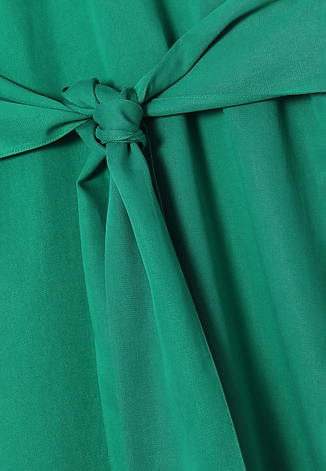ROCHIE MAXI GOGI DIN LYOCELL ȘI IN VERDE 2