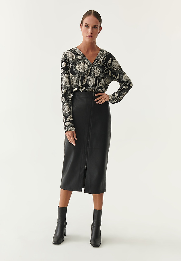 DAMSKA BLUZKA Z MOTYWEM KWIATOWYM KARIWA DAMSKA BLUZKA Z MOTYWEM KWIATOWYM KARIWA MULTIKOLOR 1