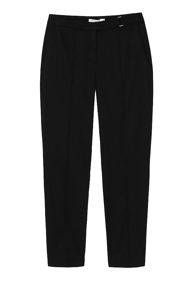 LADIES’ TROUSERS WITH STITCHED EDGES - JAKINA LADIES’ TROUSERS WITH STITCHED EDGES - JAKINA CZARNY 5