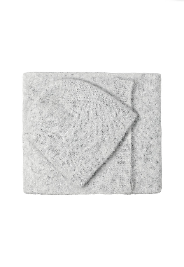 HAT WITH WOOL BLEND - DOVLY HAT WITH WOOL BLEND - DOVLY GREY 4