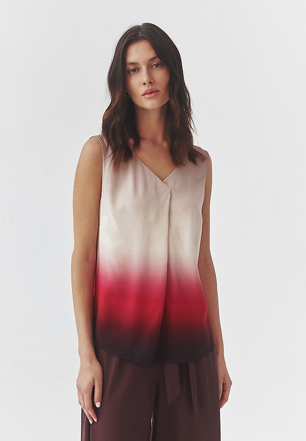 HÖLGYBLOUSE GRADIENT MINTÁVAL - KALIA 3 HÖLGYBLOUSE GRADIENT MINTÁVAL - KALIA 3 TÖBBSZÍNŰ 3