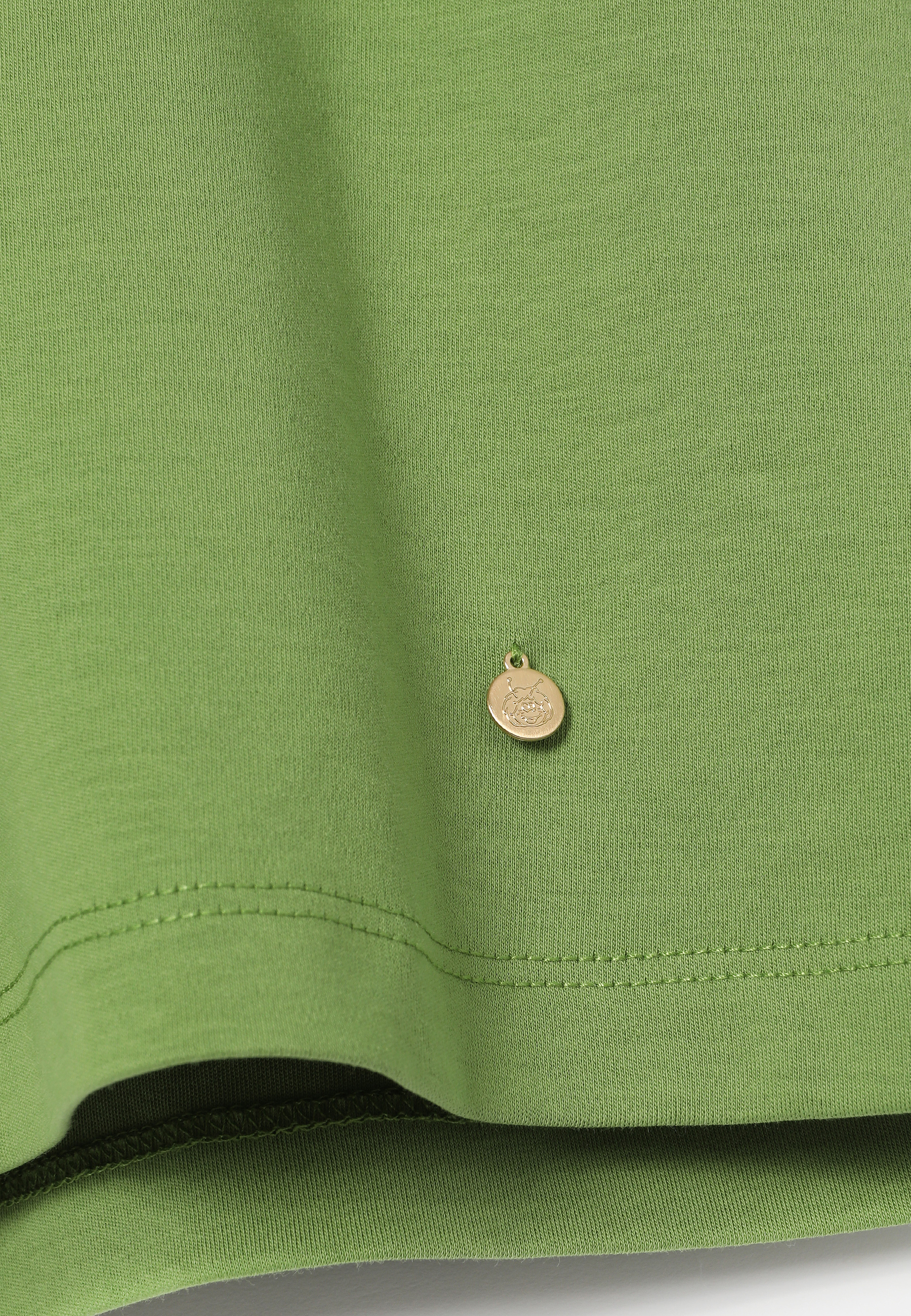 BLOUSE WITH PUFFED SLEEVES - BEESA 1 GREEN 2