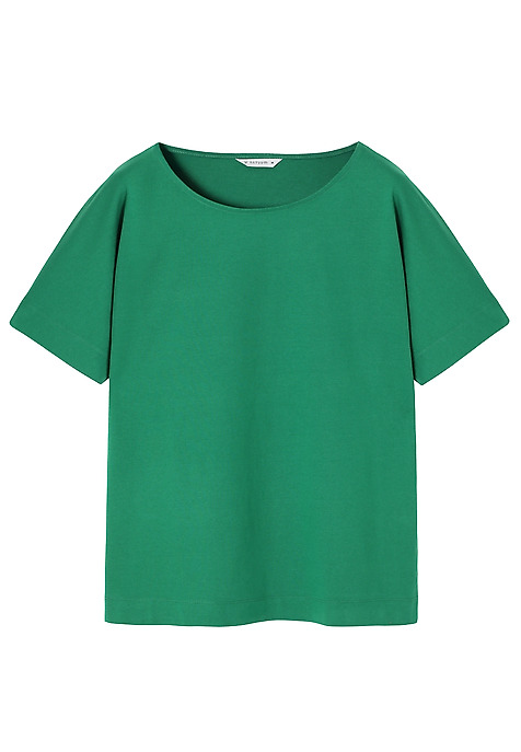 TRICOU DIN BUMBAC - LALI 3 VERDE 2