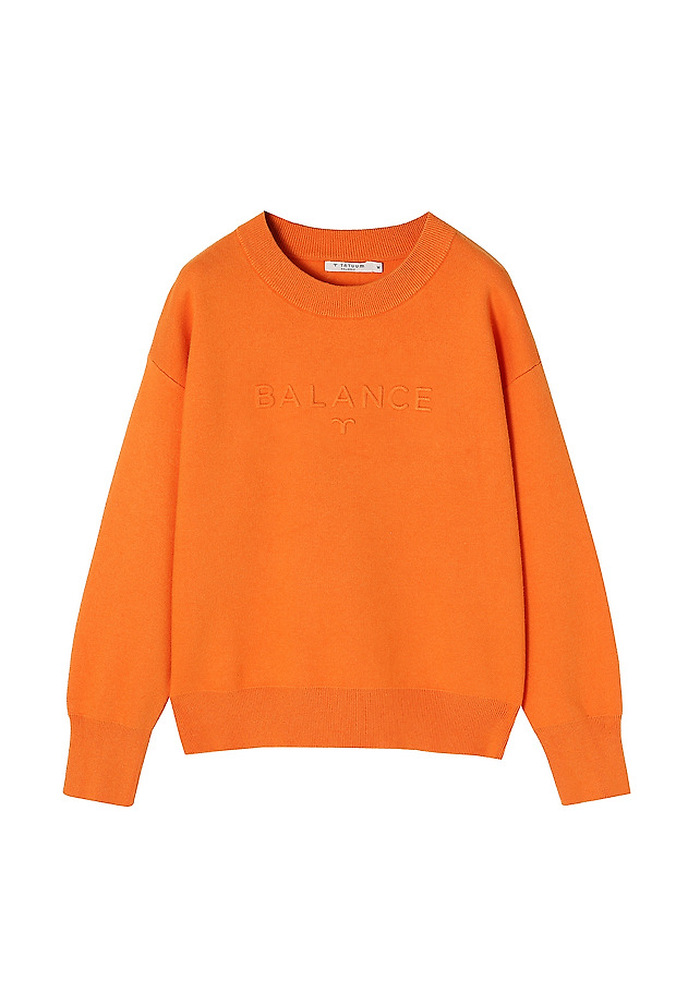 WISKOZOWY SWETER DAMSKI BALAMI WISKOZOWY SWETER DAMSKI BALAMI POMARAŃCZOWY 5