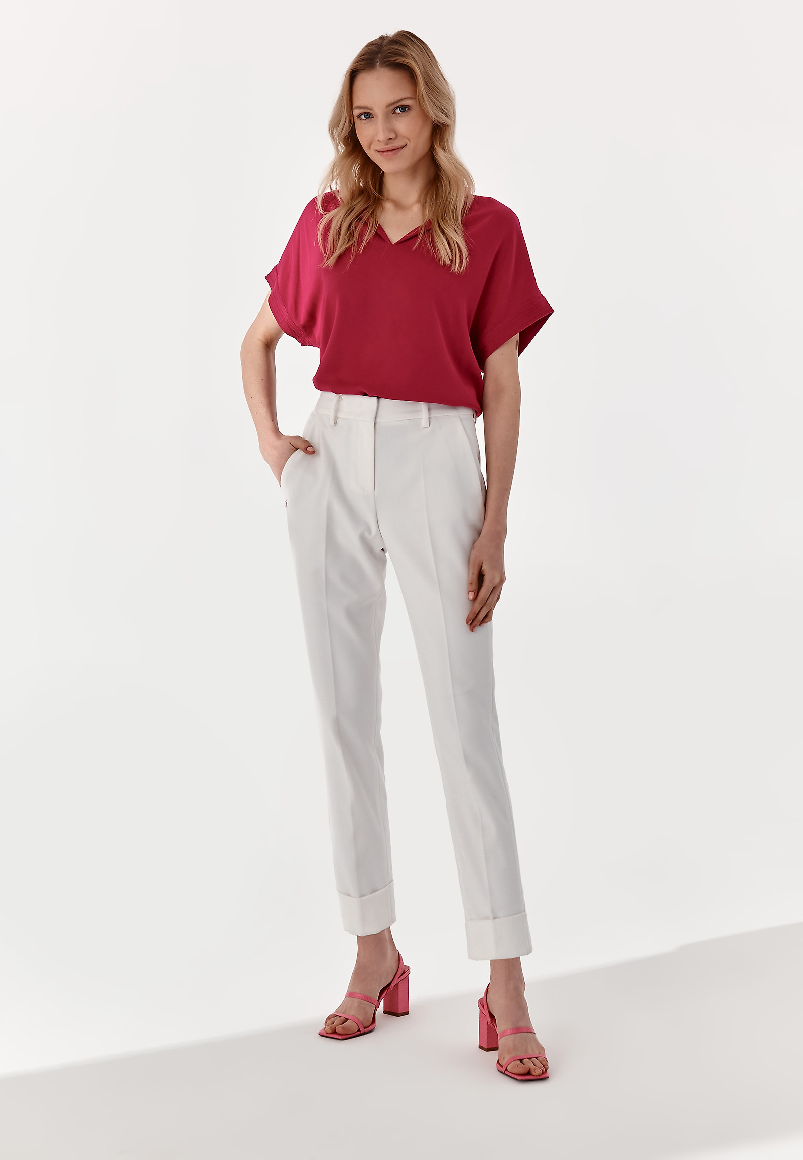 ŽENSKA BLUZA CENI ŽENSKA BLUZA CENI ROŽNATA 77126