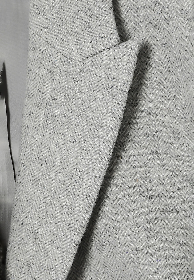 LADIES' HERRINGBONE FABRIC JACKET - AGNES LADIES' HERRINGBONE FABRIC JACKET - AGNES SZARY 9