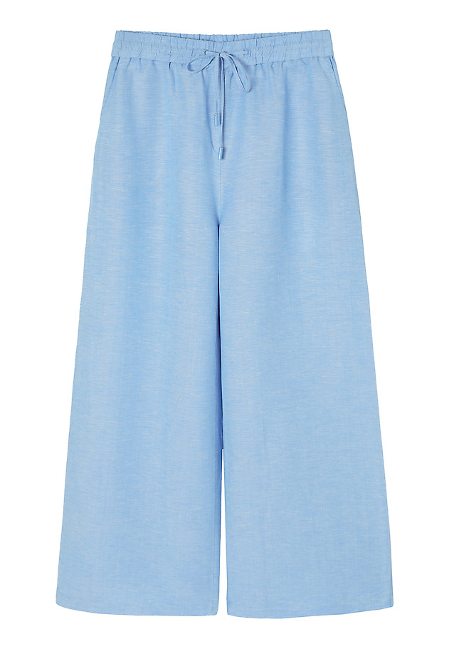 WIDE LEG TROUSERS - PULIO 1 WIDE LEG TROUSERS - PULIO 1 NIEBIESKI 5