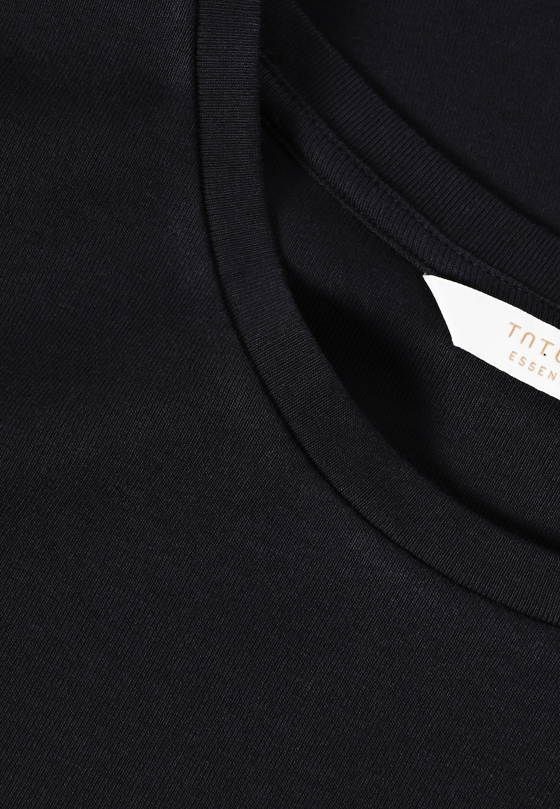 BAWEŁNIANY T-SHIRT Z KRÓTKIM RĘKAWEM - KIRI GRANATOWY 2