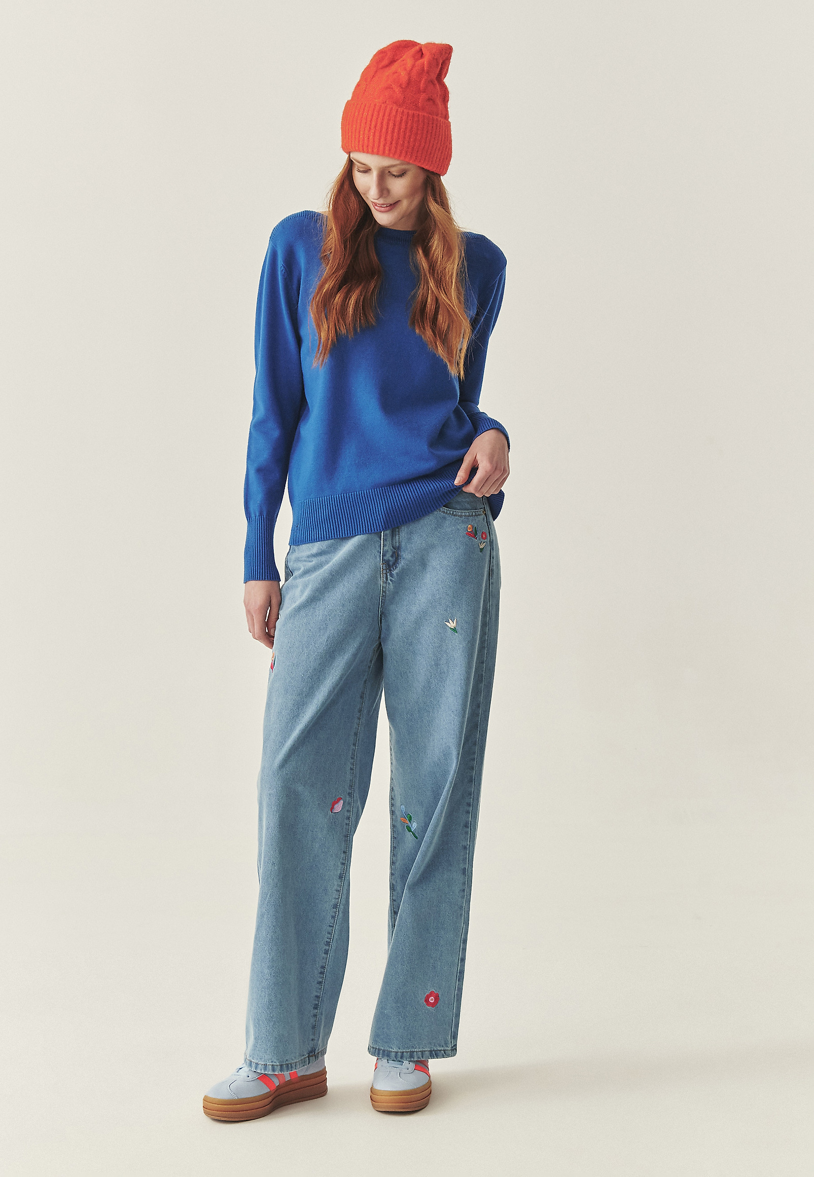 CLASSIC BOAT NECK JUMPER - FIFER 1 CLASSIC BOAT NECK JUMPER - FIFER 1 BLUE 115613