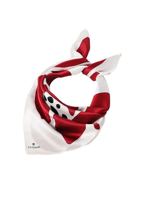 EȘARFĂ DIN MĂTASE — GERANI EȘARFĂ DIN MĂTASE — GERANI MULTICOLOR 5