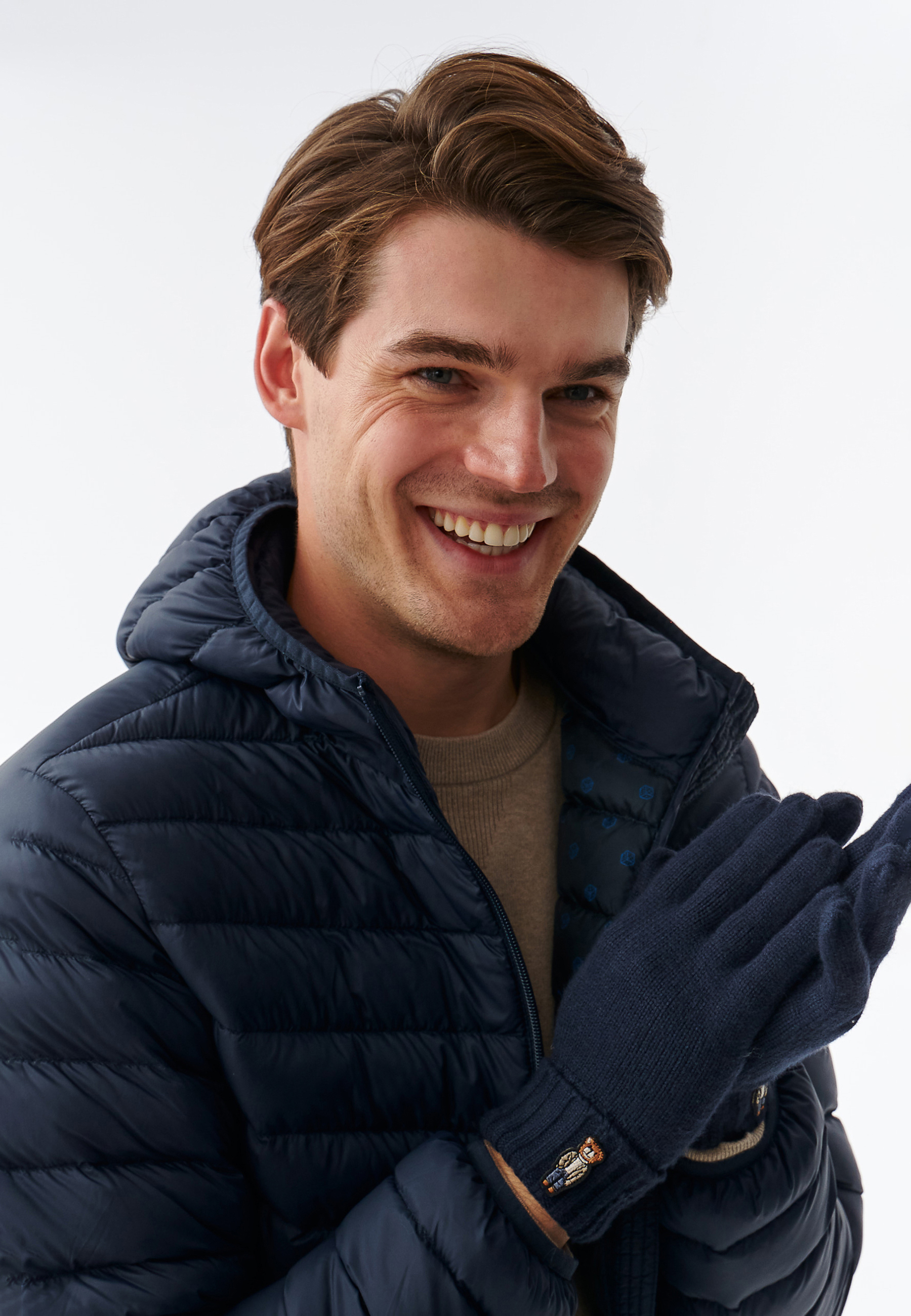 PÁNSKE PLETENÉ RUKAVICE TREW