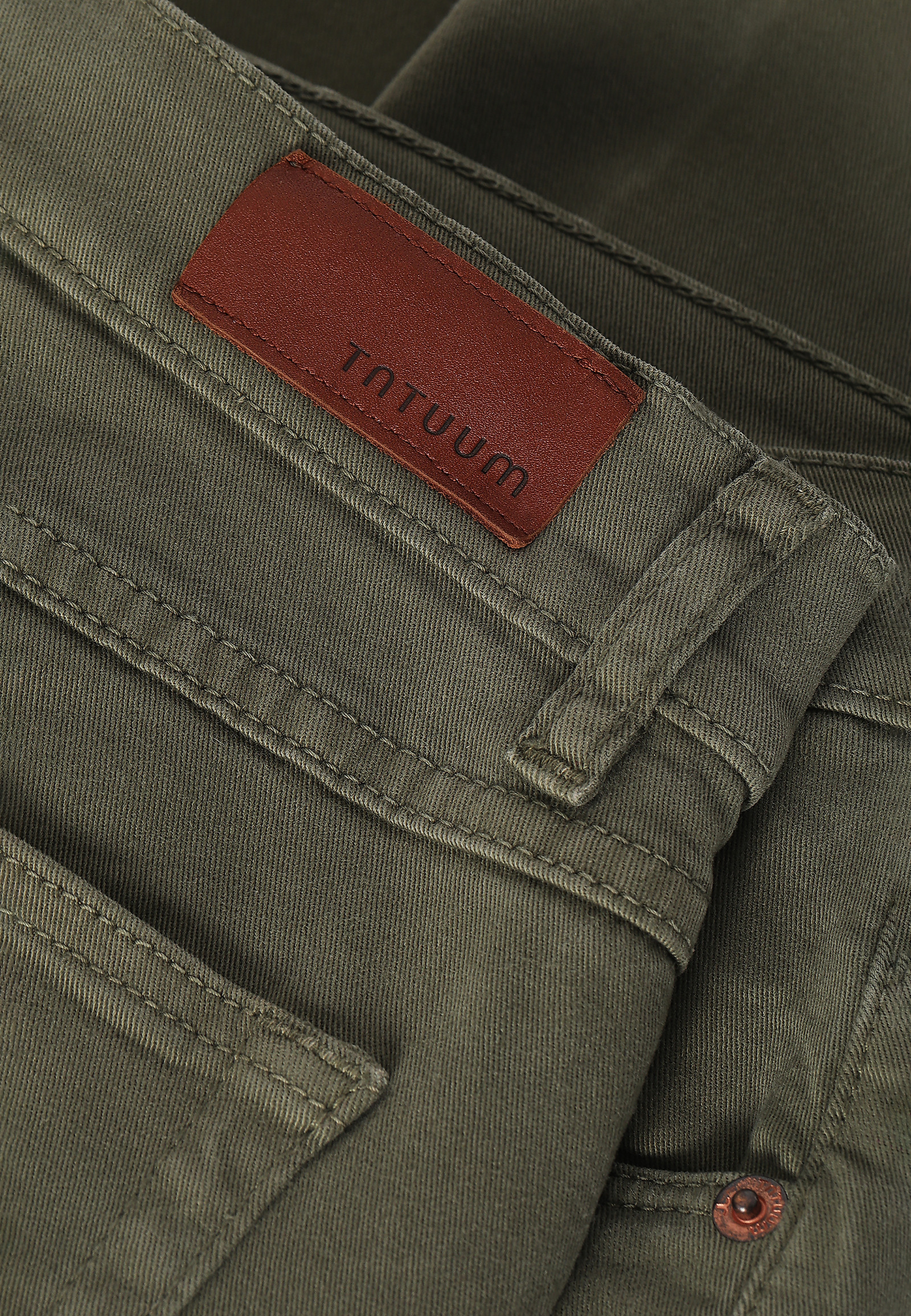 SPODNIE DAMSKIE DENIMOWE DEZIRA SPODNIE DAMSKIE DENIMOWE DEZIRA KHAKI 89255