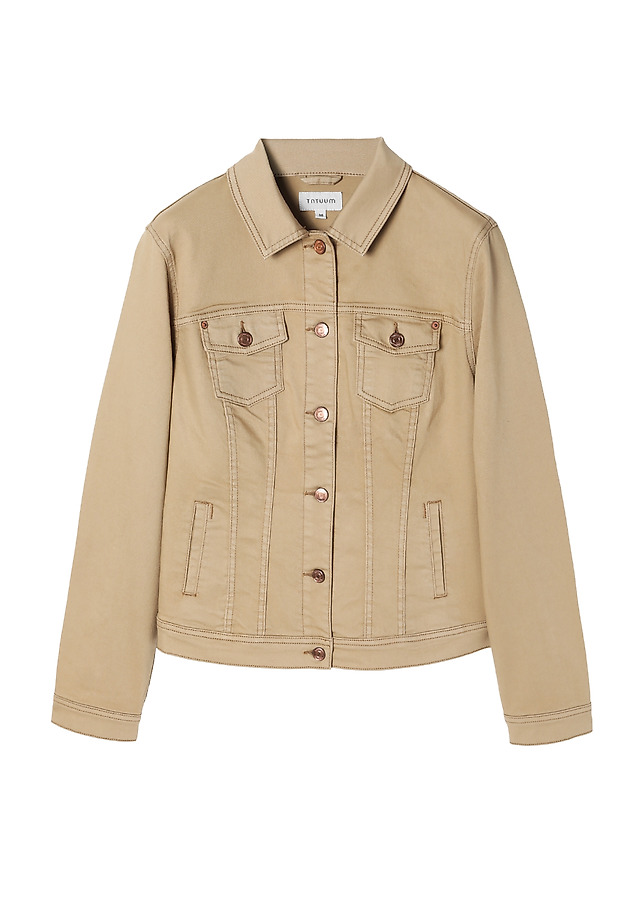 KLASICKÁ DÁMSKA TEXTILNÁ BUNDA – BESKA 2 KLASICKÁ DÁMSKA TEXTILNÁ BUNDA – BESKA 2 BÉŽOVÁ 6