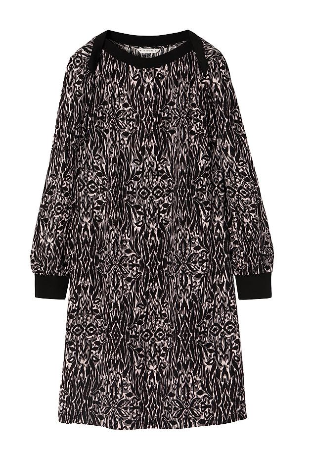 LADIES’ PATTERNED DRESS WITH A LONG SLEEVE SINCO LADIES’ PATTERNED DRESS WITH A LONG SLEEVE SINCO MULTICOLOR 6