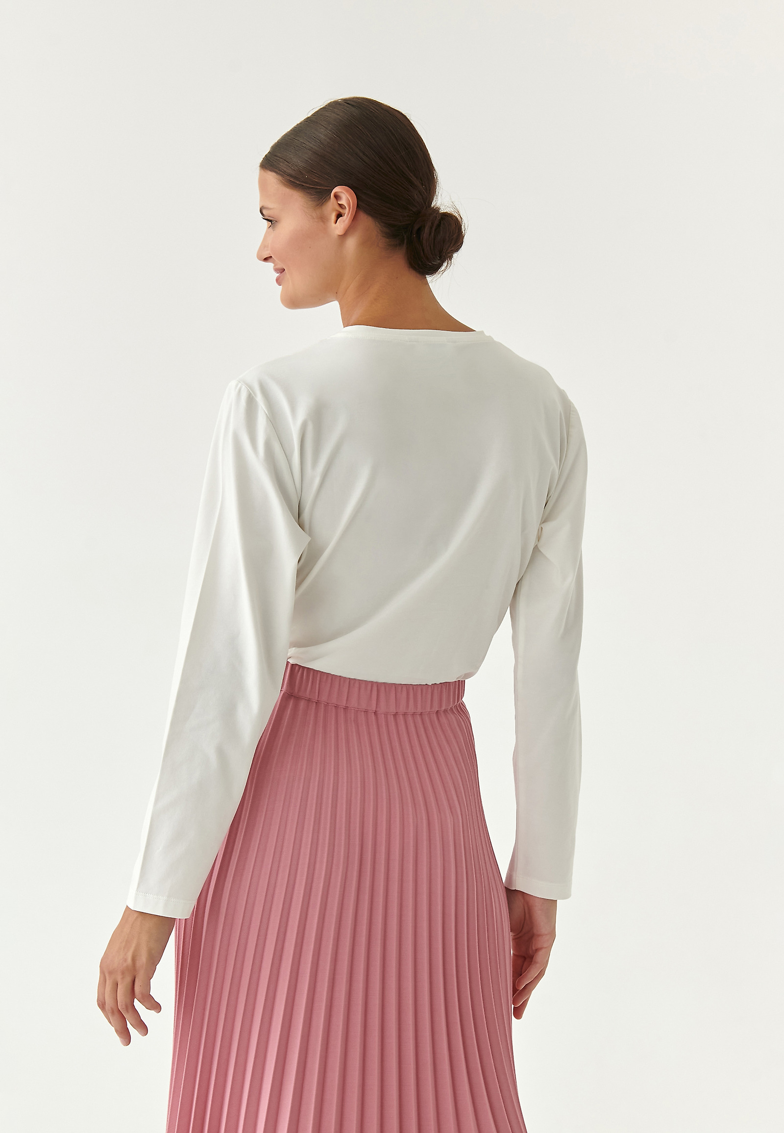 LADIES' SIMPLE BLOUSE BRINGO LADIES' SIMPLE BLOUSE BRINGO ECRU 81179