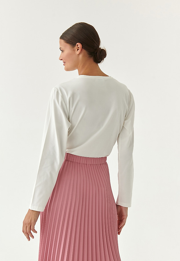 LADIES' SIMPLE BLOUSE BRINGO LADIES' SIMPLE BLOUSE BRINGO ECRU 2