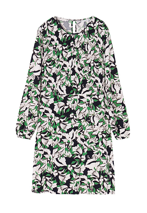 ROCHIE SCURTĂ CU MODEL FLORAL MELIA MULTICOLOR 2