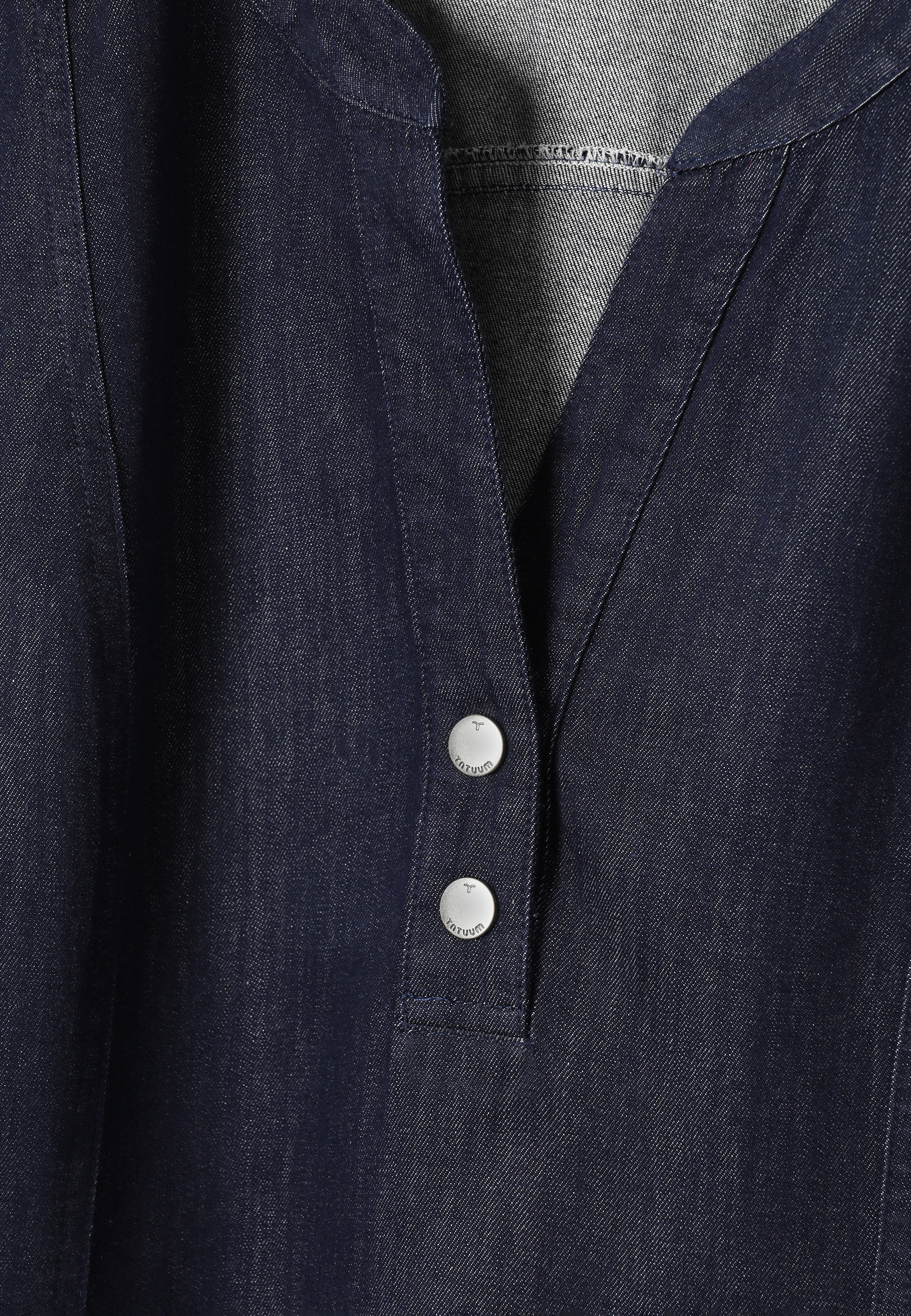 sukienka damska tkaninowa DENIMA GRANATOWY 2