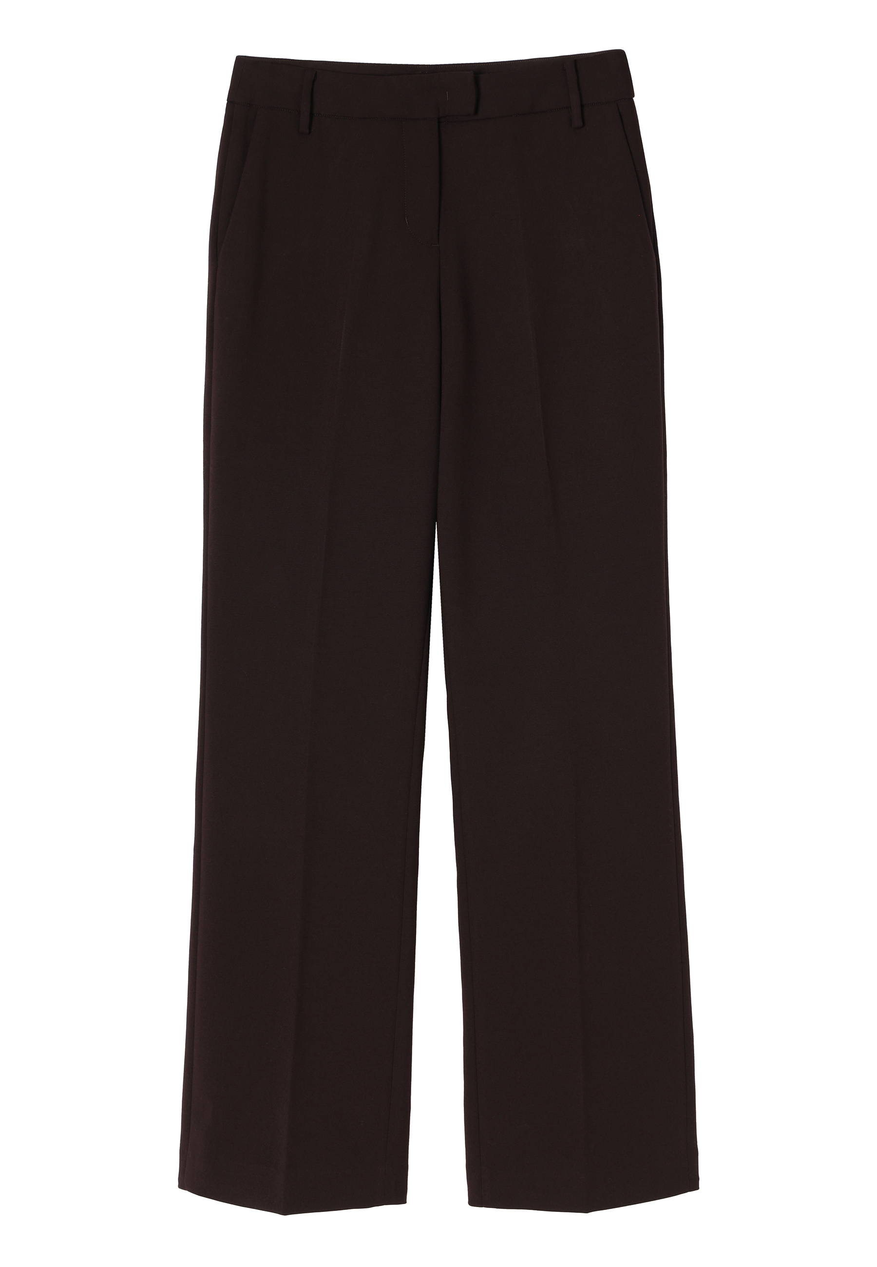 TEMNO ČOKOLADNE PANTALONE - LAURANIA RJAVA 2