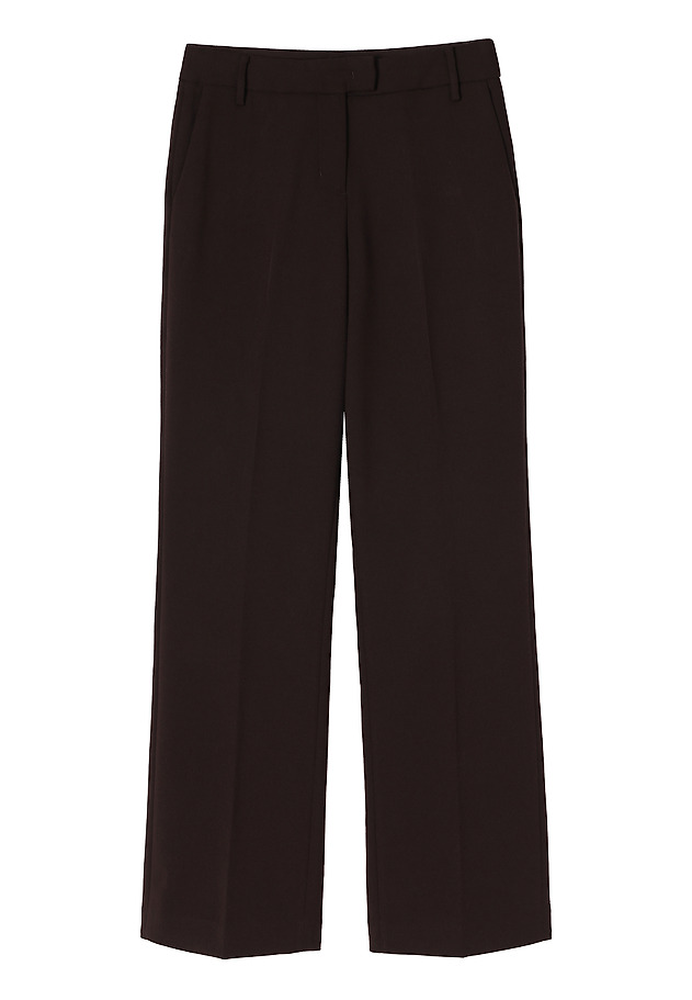 DARK CHOCOLATE SUIT TROUSERS - LAURANIA DARK CHOCOLATE SUIT TROUSERS - LAURANIA BROWN 6