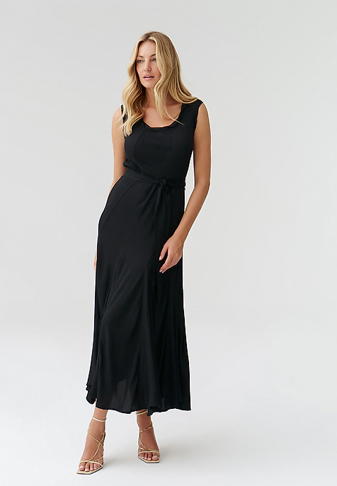 LADIES’ MIDI DRESS CELLA BLACK 2