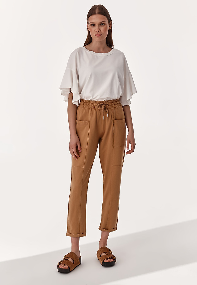 PANTALONI DE DAMĂ MUSA PANTALONI DE DAMĂ MUSA BEJ 5