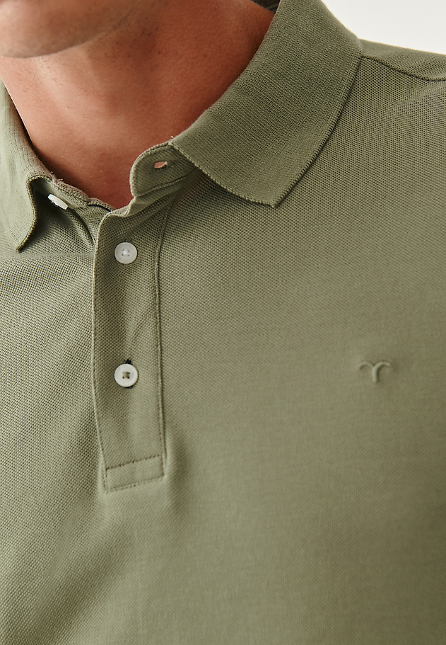 MEN' COTTON POLO SHIRT JAY 6 MEN' COTTON POLO SHIRT JAY 6 GREEN 4