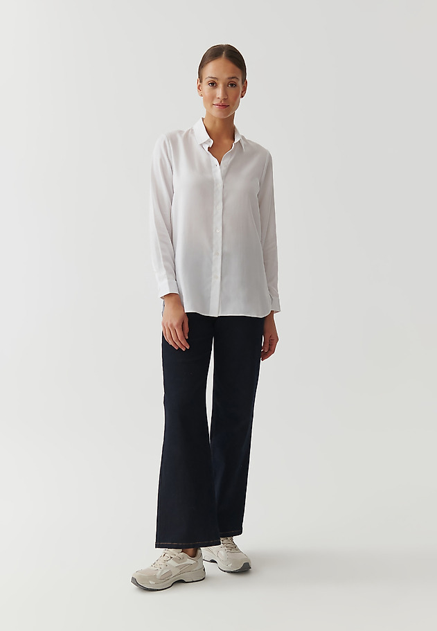 LADIES’ TUNIC-STYLE SHIRT - MALBA 1 LADIES’ TUNIC-STYLE SHIRT - MALBA 1 BIAŁY 2