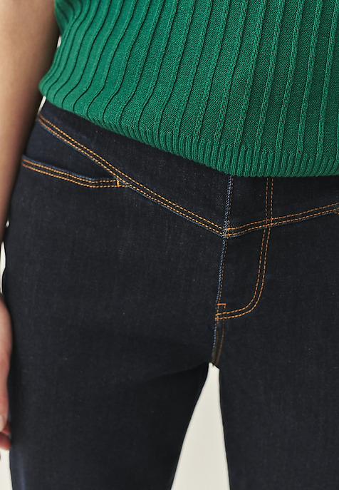 DENIM SLIM FIT NADRÁG - YOKO 1 KÉK 2