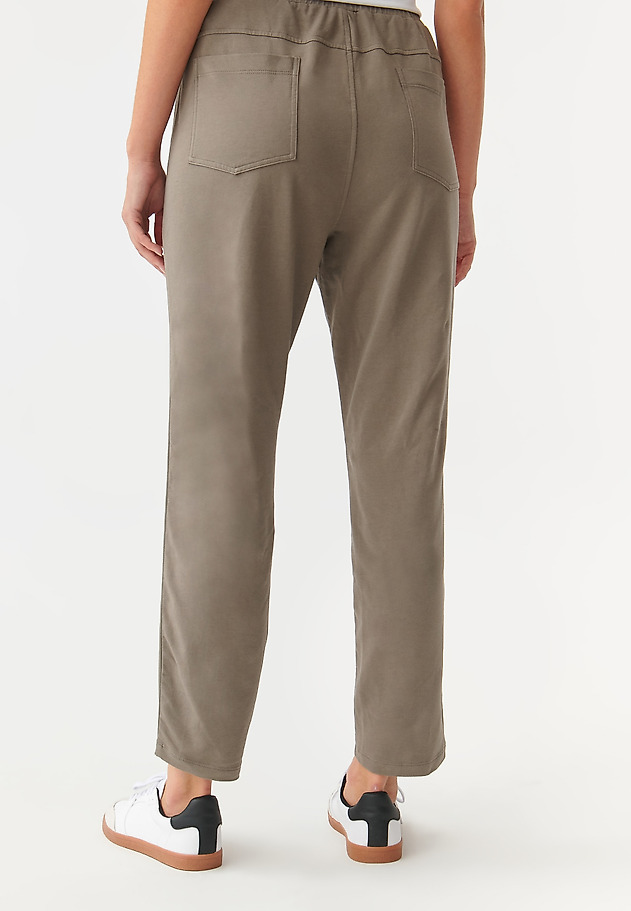 LADIES’ TROUSERS WITH TAPERED LEGS SAZIRI LADIES’ TROUSERS WITH TAPERED LEGS SAZIRI KHAKI 3