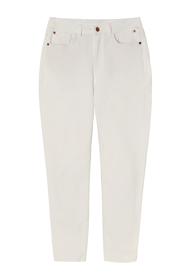 COMFORTABLE LADIE’S TROUSERS - ROMIKI 1 COMFORTABLE LADIE’S TROUSERS - ROMIKI 1 BIAŁY 4