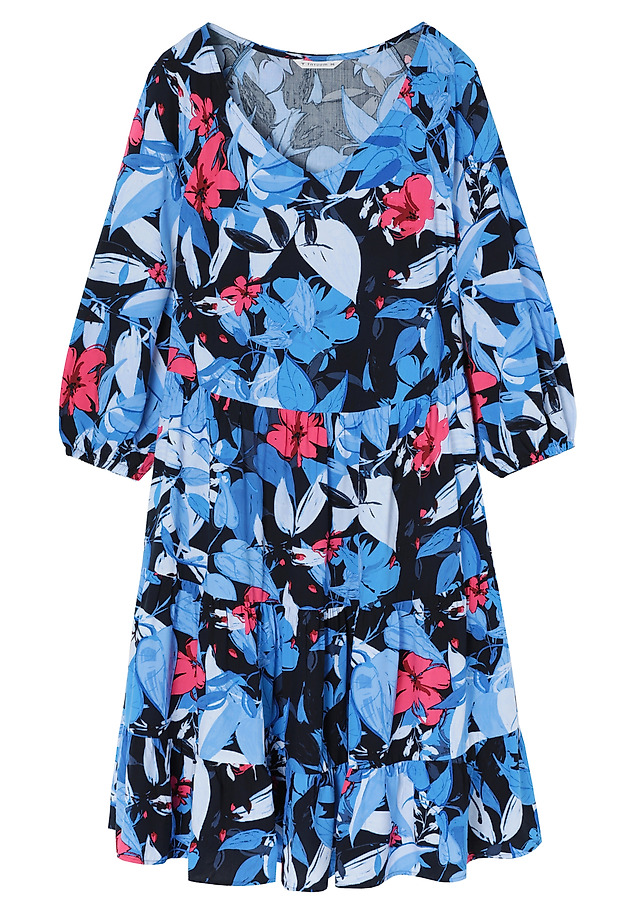 VISCOSE PATTERNED DRESS - SARNA 1 VISCOSE PATTERNED DRESS - SARNA 1 MULTIKOLOR 9
