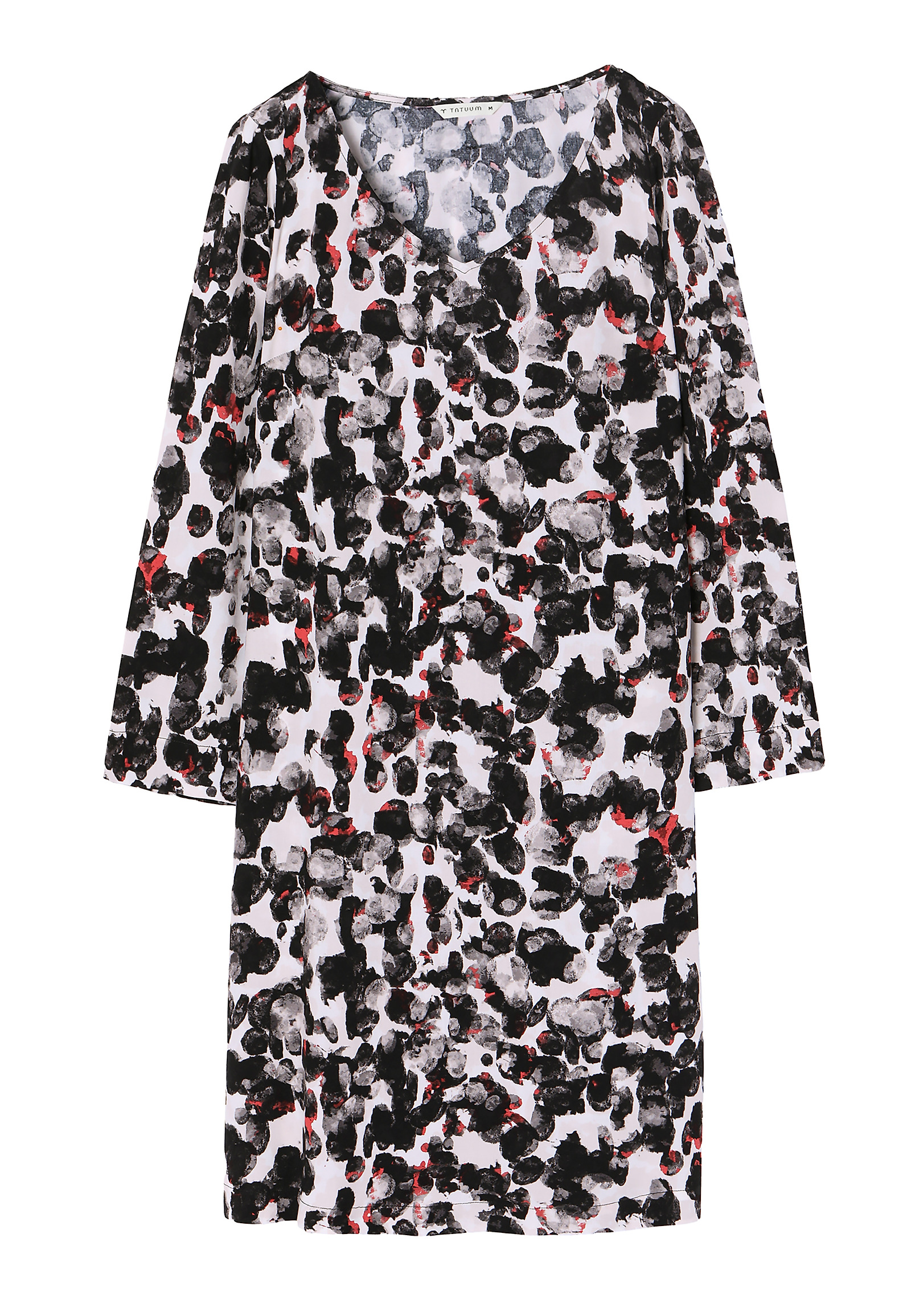 SHORT DRESS WITH WATERCOLOR PRINT MIRI SHORT DRESS WITH WATERCOLOR PRINT MIRI MULTICOLOR 85515