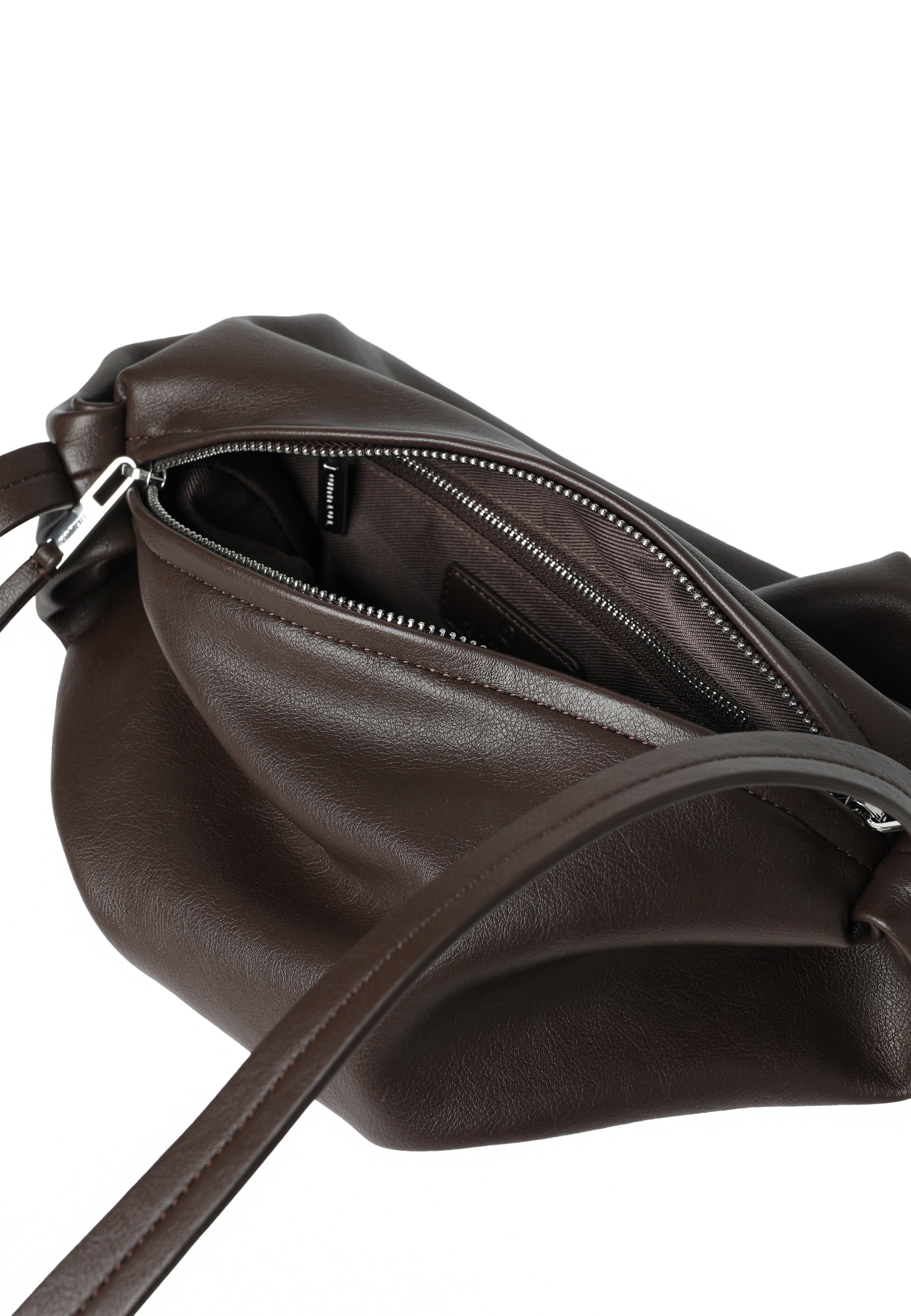 KOMPAKTNÁ DÁMSKA KABELKA – MALENE HNEDÁ 2