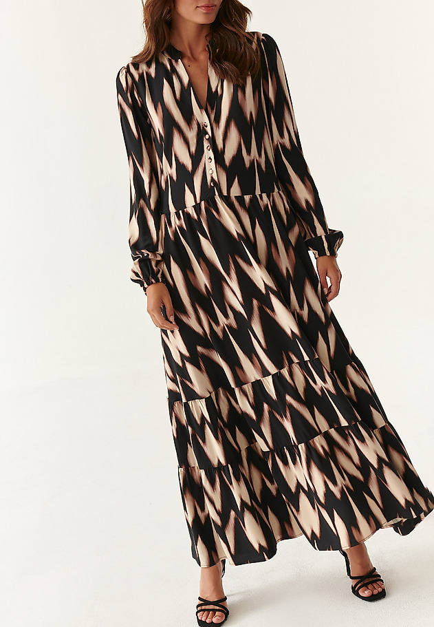 MAXI FRILLED DRESS SOFI MAXI FRILLED DRESS SOFI MULTIKOLOR 6
